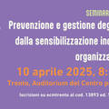 Immagine decorativa per il contenuto Seminario "Prevenzione e gestione degli agiti violenti in RSA"